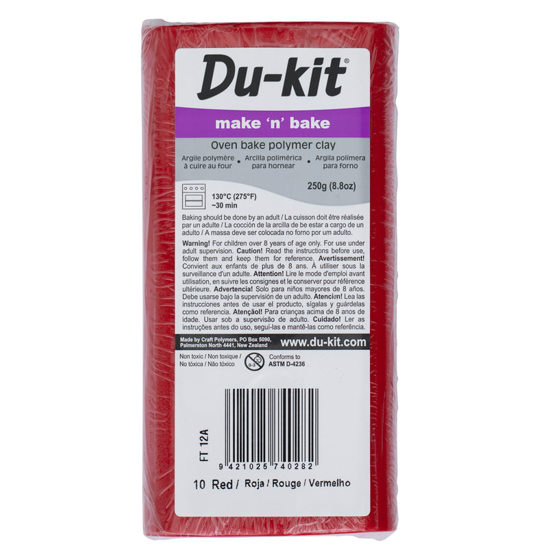 Du Kit Artist Polymer Modelling Clay 250G Blocks