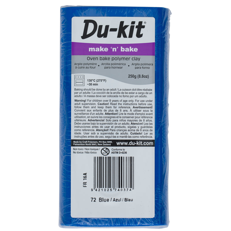 Du Kit Artist Polymer Modelling Clay 250G Blocks