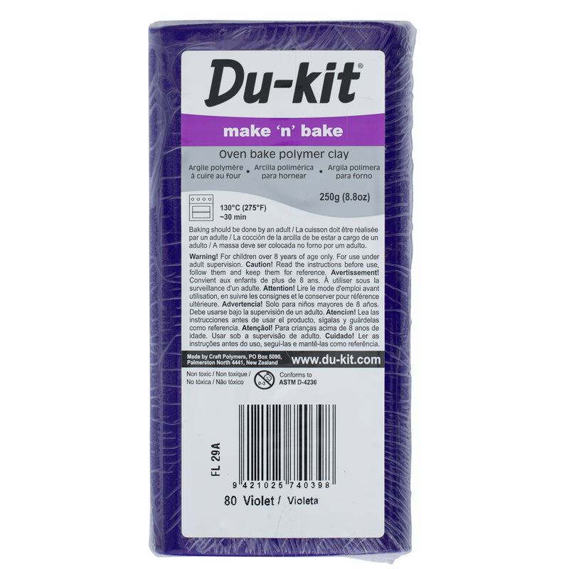 Du Kit Artist Polymer Modelling Clay 250G Blocks