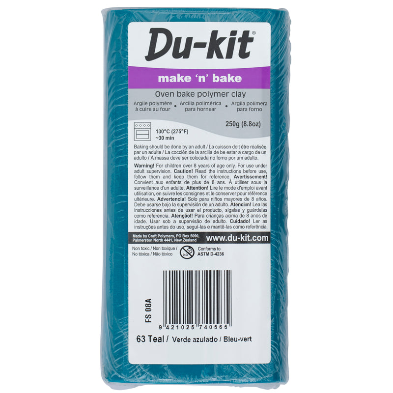 Du Kit Artist Polymer Modelling Clay 250G Blocks