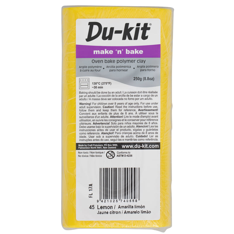 Du Kit Artist Polymer Modelling Clay 250G Blocks