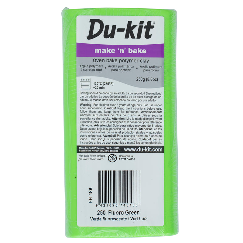 Du Kit Artist Polymer Modelling Clay 250G Blocks