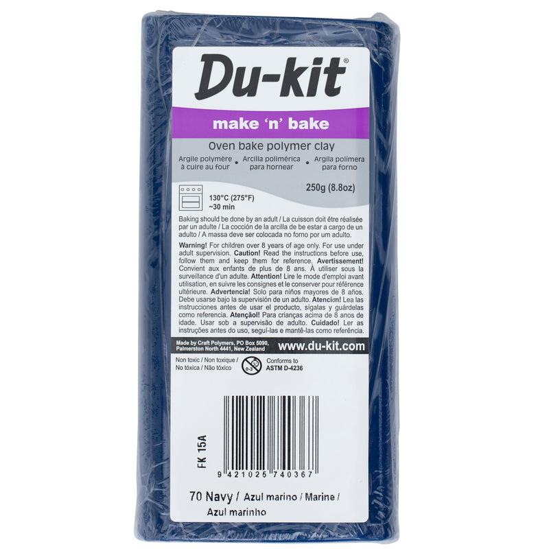 Du Kit Artist Polymer Modelling Clay 250G Blocks