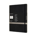 moleskine pro notebook xtra large soft cover#Colour_BLACK