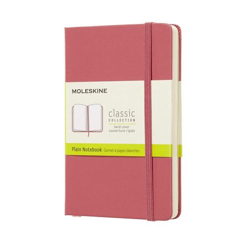 moleskine notebook pocket plain daisy pink hard cover