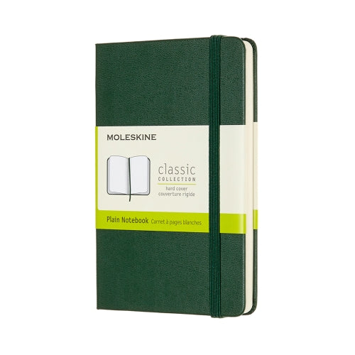 moleskine notebook pocket plain hard cover