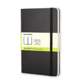 moleskine notebook pocket plain hard cover#Colour_BLACK