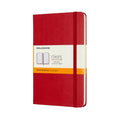 moleskine notebook medium ruled hard cover#Colour_SCARLET RED