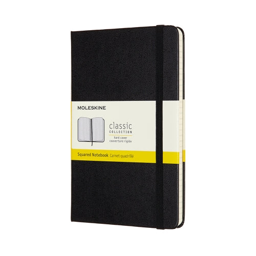 moleskine notebook medium square hard cover#Colour_BLACK