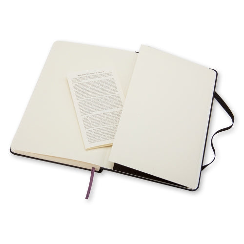 moleskine notebook large ruled hard cover