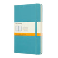 moleskine notebook large ruled hard cover#Colour_REEF BLUE