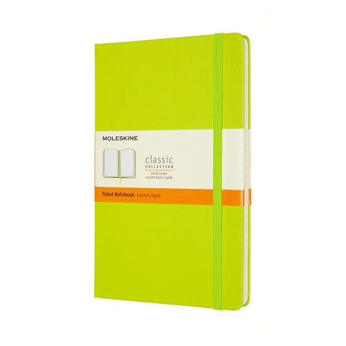 moleskine notebook large ruled hard cover