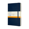 moleskine notebook large expanded ruled hard cover#Colour_SAPPHIRE BLUE