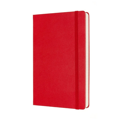 moleskine notebook large expanded ruled hard cover