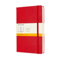 moleskine notebook large expanded ruled hard cover#Colour_SCARLET RED