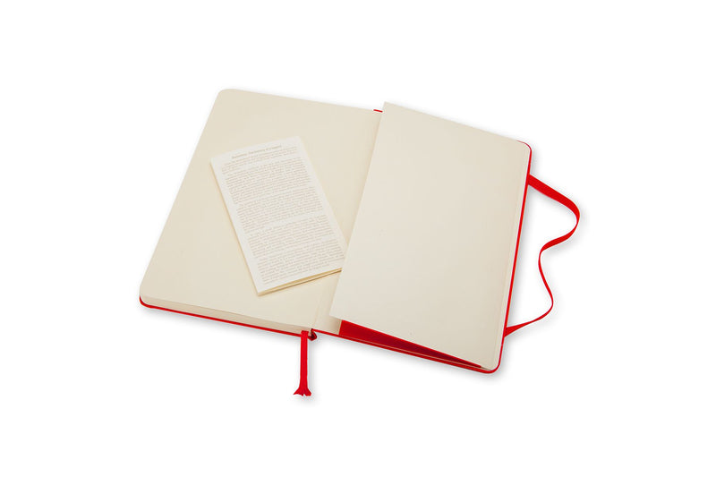 moleskine notebook large ruled hard cover