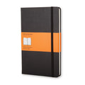 moleskine notebook large ruled hard cover#Colour_BLACK