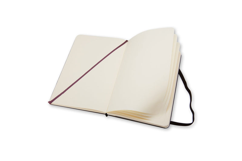 moleskine notebook large plain hard