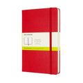 moleskine notebook large expanded plain hard cover#Colour_SCARLET RED