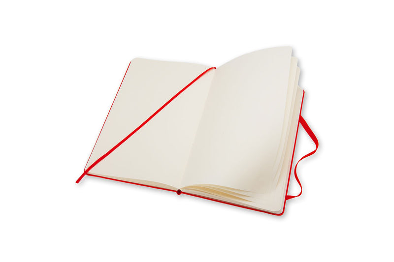 moleskine notebook large plain hard cover