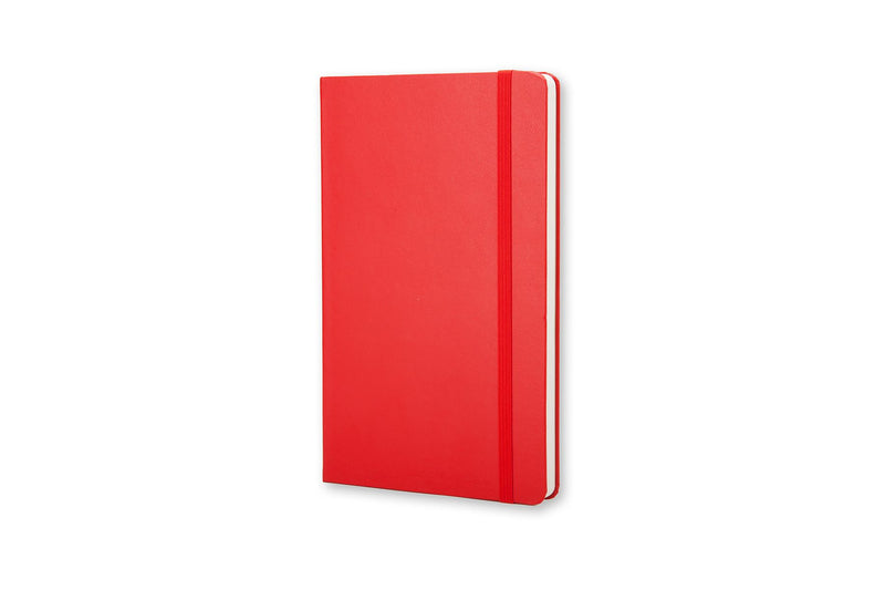 moleskine notebook large plain hard cover