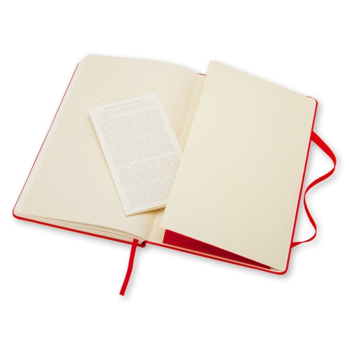 moleskine notebook large plain hard cover