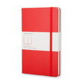 moleskine notebook large plain hard cover#Colour_SCARLET RED