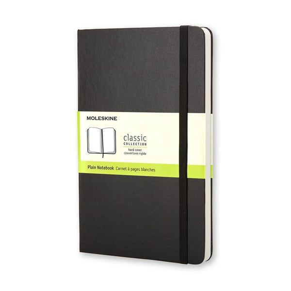 moleskine notebook large plain hard cover#Colour_BLACK