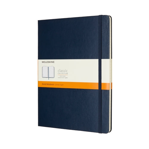 moleskine notebook xtra large ruled hard cover