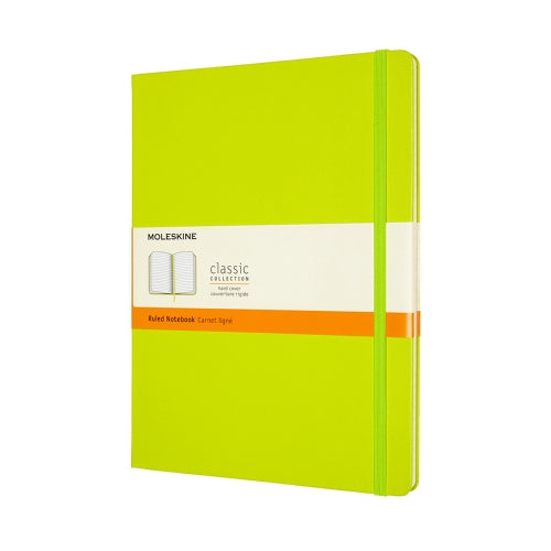 moleskine notebook xtra large ruled hard cover