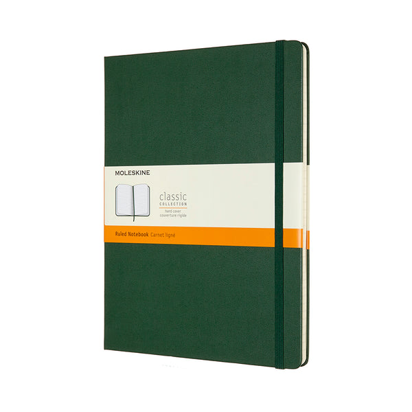 moleskine notebook xtra large ruled hard cover#Colour_BLACK