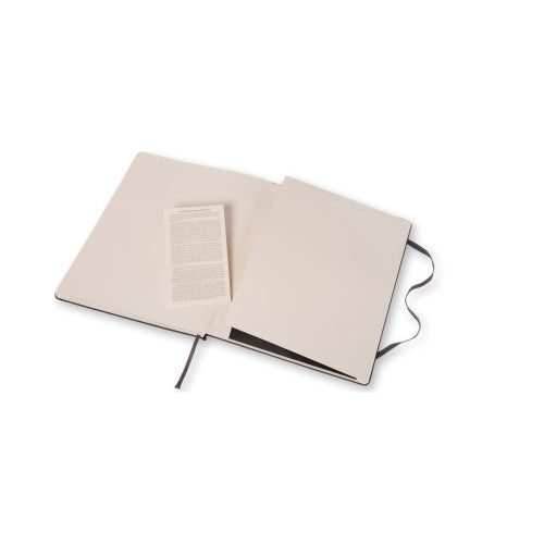 moleskine notebook xtra large square hard cover