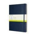 moleskine notebook xtra large plain hard cover#Colour_SAPPHIRE BLUE