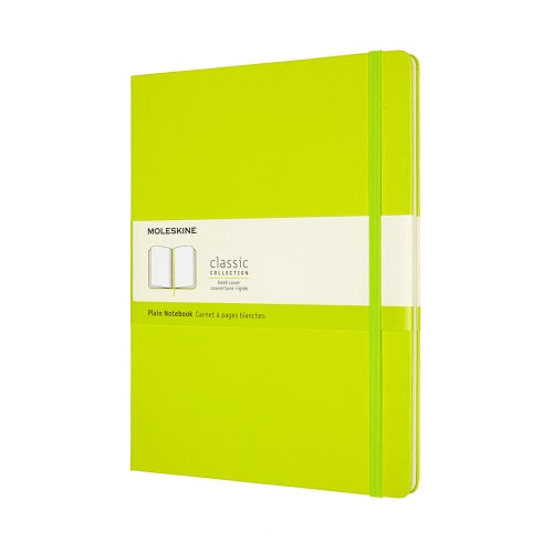 moleskine notebook xtra large plain hard cover