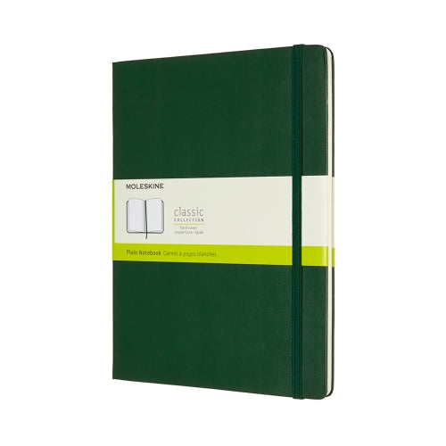 moleskine notebook xtra large plain hard cover