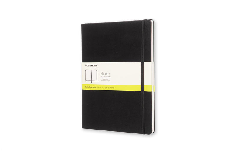 moleskine notebook xtra large plain hard cover