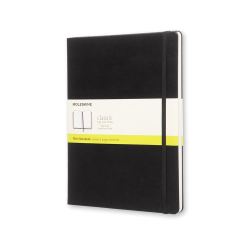 moleskine notebook xtra large plain hard cover