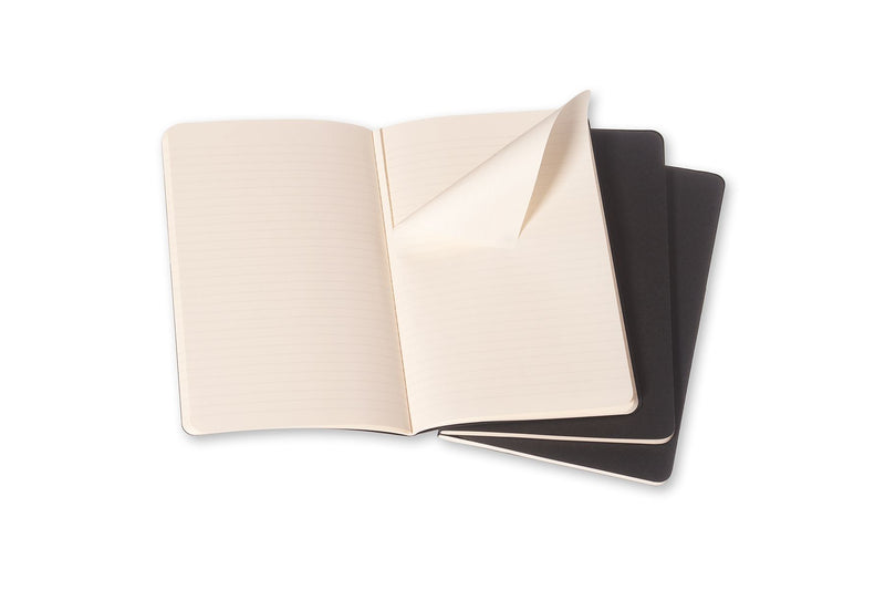 moleskine cahier journals pocket ruled - pack of 3