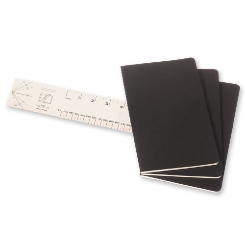 moleskine cahier journals large ruled - pack of 3