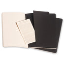 moleskine cahier journals large ruled - pack of 3