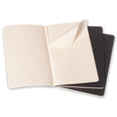 moleskine cahier journals large plain - pack of 3