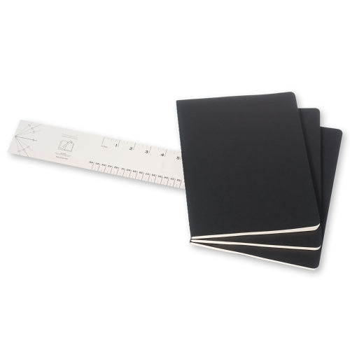 moleskine cahier journals xtra large square - pack of 3