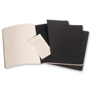 moleskine cahier journals xtra large square - pack of 3