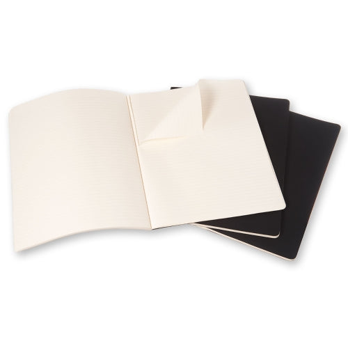 moleskine cahier journals xxl ruled - pack of 3