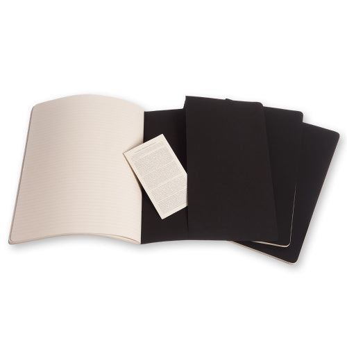 moleskine cahier journals xxl ruled - pack of 3
