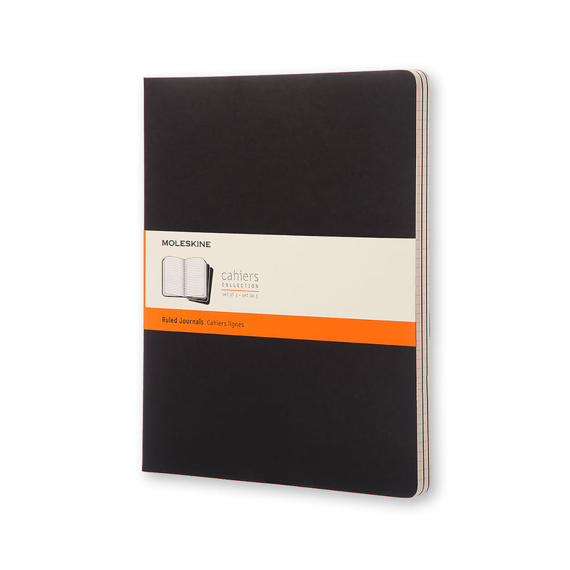 moleskine cahier journals xxl ruled - pack of 3