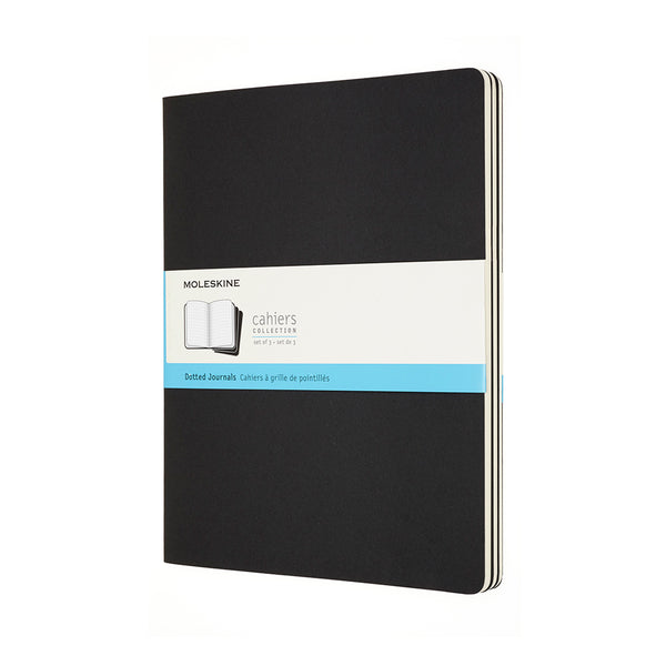 moleskine cahier journals xxl dot - pack of 3#Colour_BLACK