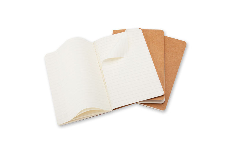 moleskine cahier journals pocket ruled - pack of 3