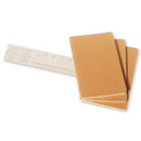 moleskine cahier journals large plain - pack of 3