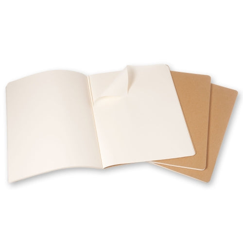 moleskine cahier journals xxl ruled - pack of 3